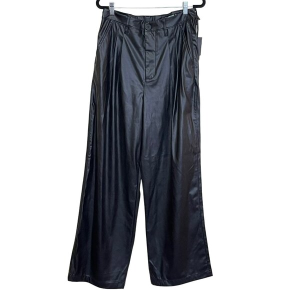 Blank NYC Faux Leather Black Pants Size 30 NWT - Picture 5 of 9